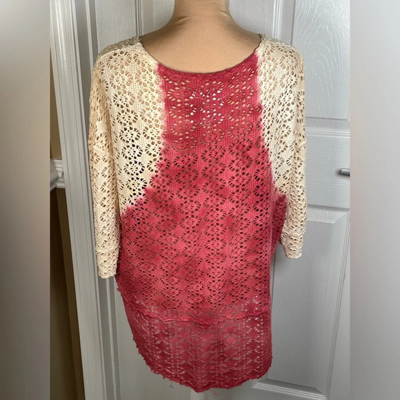 Free People We The Free Crochet Cut Top Small - Picture 7 of 7